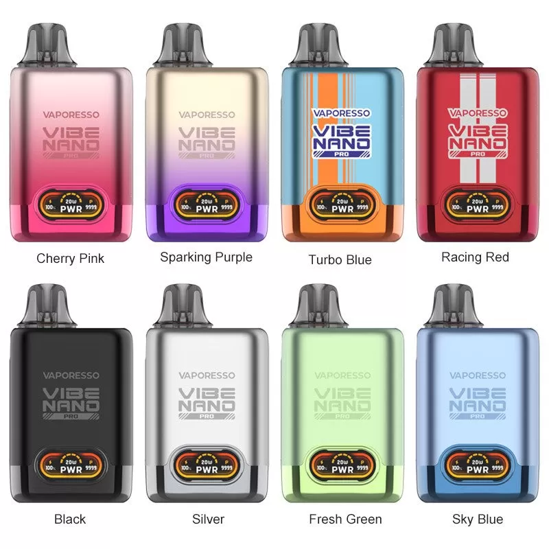 Vaporesso Vibe Nano Pro Pod Kit 1500mAh - Sparking Purple - Image 2