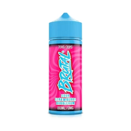 Brutal Sour Strawberry Bubble Gum