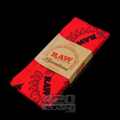 RAW | Classic Red Bandana - Ejuicewarehouse