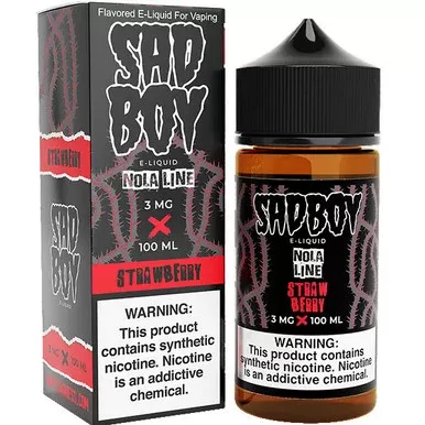 Nola Strawberry by Sadboy Nola Bar E-Liquid