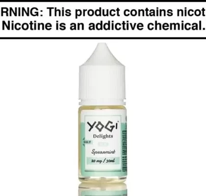 SPEARMINT ICE BY YOGI DELIGHTS SALT 30ML - Vapejuice