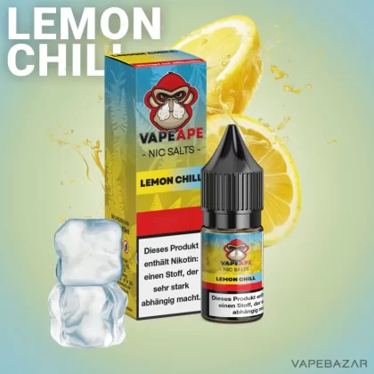 VapeApe – Lemon Chill – Nic Salts - 20mg/ml, 10mg/ml