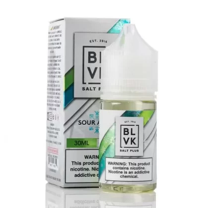 BLVK UNICORN – ICE SOUR APPLE – SALT PLUS – 30ML - Vape Product, Vape Product