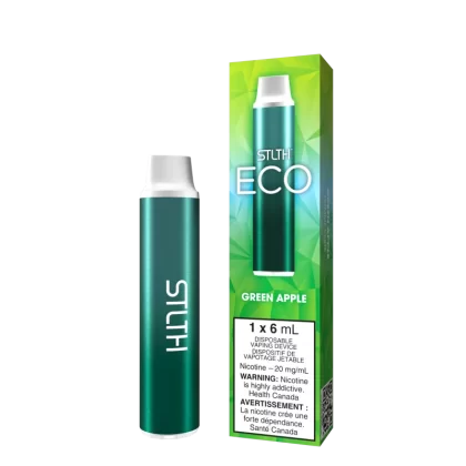STLTH ECO - Green Apple - 20 mg/mL (wholeseller) - Excise ON, 20 mg/mL (wholeseller) - Excise AB (08011F)