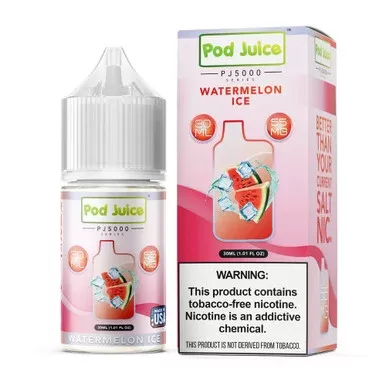 Watermelon Ice by Pod Juice TFN PJ5000 Series Salt 30mL
