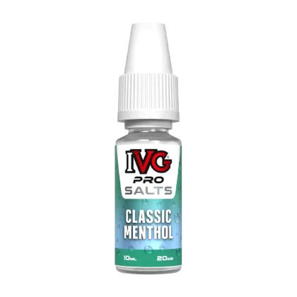 Classic Menthol Nic Salt by IVG Pro - Ecigwizard