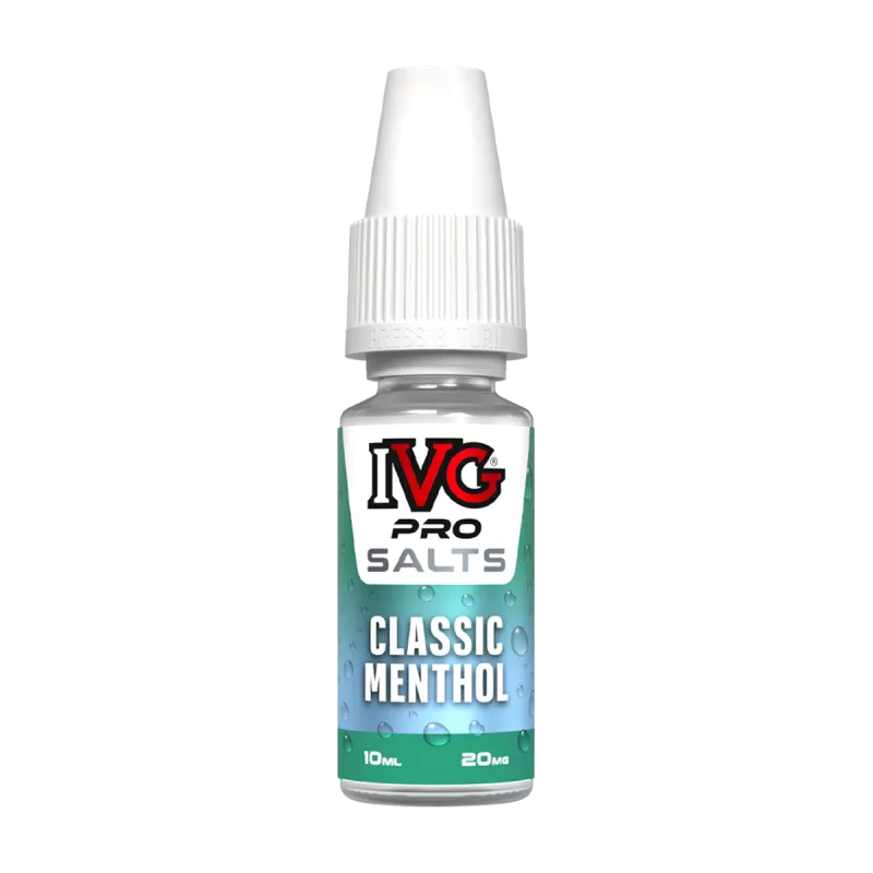 Classic Menthol Nic Salt by IVG Pro - Ecigwizard