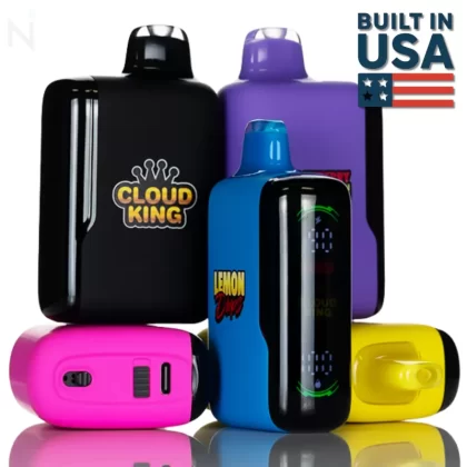 Cloud King 20K 20000 Puffs Disposable - 16mL - Peachy Rings