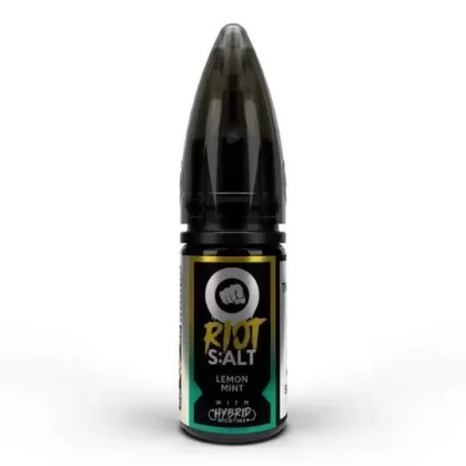 Lemon Mint Hybrid Nic Salt By Riot Squad