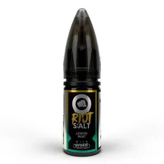 Lemon Mint Hybrid Nic Salt By Riot Squad