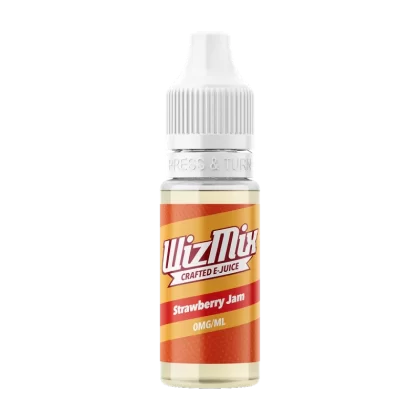WizMix Strawberry Jam - 10ml - Vape Product, Vape Product (778A4E)