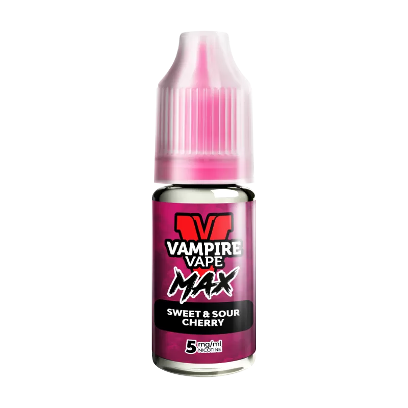 Sweet Sour Cherry Vampire Vape Max Nic Salt - Vapeshop Co - Image 3