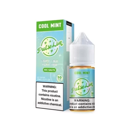 Geek Bar Pulse Liq Nic Salt - Cool Mint - 30ML E-Liquid