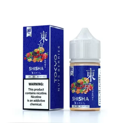 Tokyo Silver Shisha Series – Nuts Berries 30 ml (20/30/50mg) - Vapebar Pk