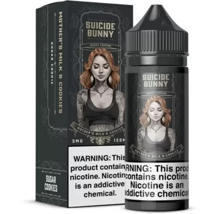 Suicide Bunny Mothers Milk and Cookies 120ml E-Juice