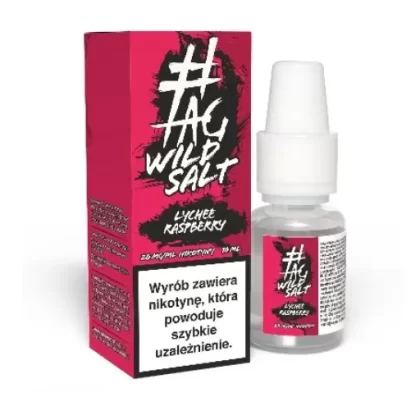 Liquid #TAG Wild Salt 10ml 20mg Lychee Raspberry