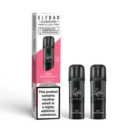 Elf Bar 600 Prefilled Pod Pink Grapefruit - 20mg