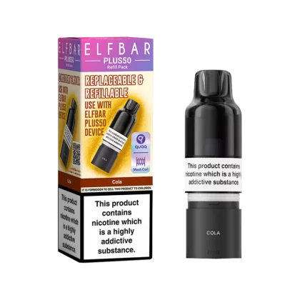 Cola ElfBar Plus 50 Refill Pack - Ecigwizard