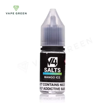 Mango Ice Nic Salt E-Liquid by V4 Vapour - Eliquidsupply