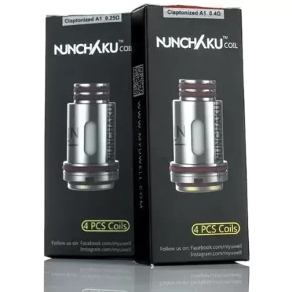 UWELL NUNCHAKU COILS – *LAST CALL* - Size#0.25 ohm>0.4 ohm>0.2 ohm Mesh>0.14 ohm Mesh