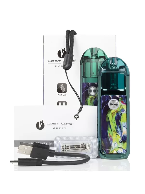 Lost Vape Lyra Pod Vape Kit - Silver Fantasy - Image 3