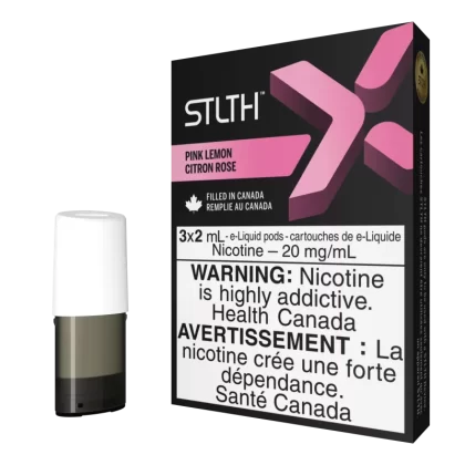 STLTH X Pod Pack - Pink Lemon - 20 mg/mL (promo)(wholeseller) - Excise ON, 20 mg/mL - ON (563C0C)