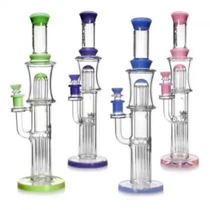 Phoenix Star Percolator Bong with 8 Arms Perc 17 Inches - Ejuicewarehouse