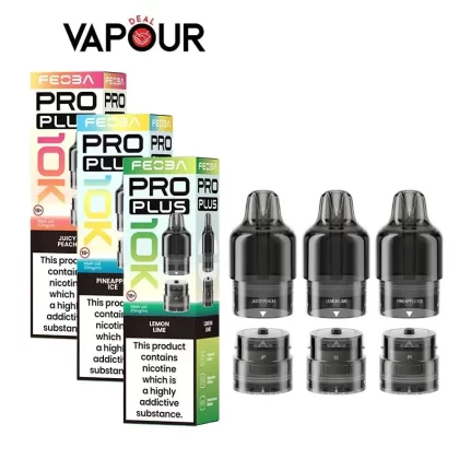 Feoba Pro Plus 10K Pods - Cherry Ice - Vapourdeal Co