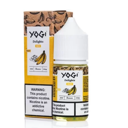 Yogi Delights Salt Banana Ice eJuice - Vape Product, Vape Product