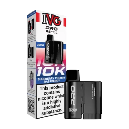 Blueberry Cherry Raspberry IVG Pro 12 Refill Pack - Vapeshop Co