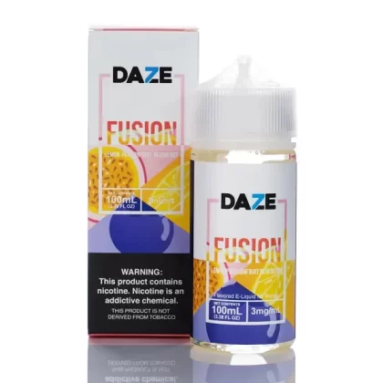 7 Daze Fusion TFN - Lemon Passionfruit Blueberry - 100ml - 6mg