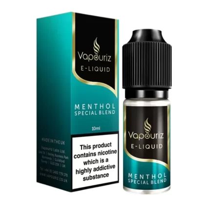 Menthol Special Blend E-Liquid by Vapouriz (10ml) - Vapekit Co