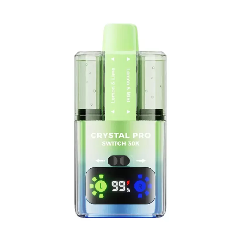 Crystal Pro Switch 30K Prefilled Pod Kit - Strawberry Raspberry Ice / Strawberry Kiwi - Image 3