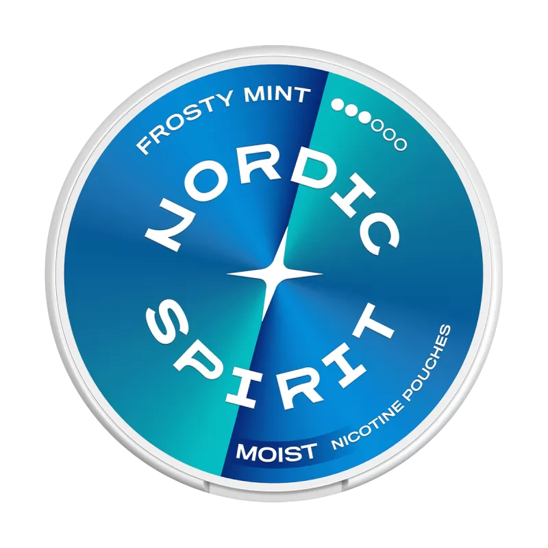 Frosty Mint Nordic Spirit Nicotine Pouches - 9mg - Vape Product (F1D2D7)