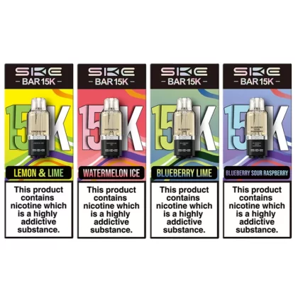 SKE Bar 15K Prefilled Pods - Pineapple ICE - Londonvapewholesale Co