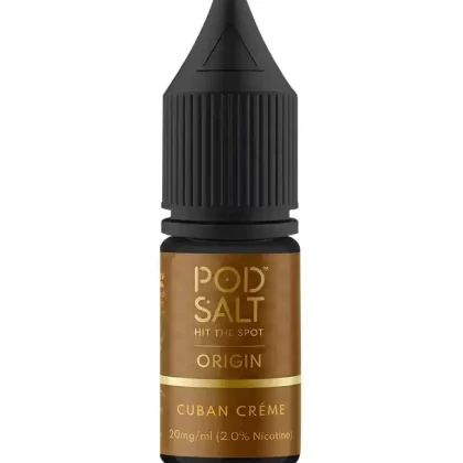 Pod Salt Origin Cuban Creme Nic Salt Vape Juice - Strength