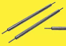 Double-Pointed Carbon Rods, Grade 1, 1/8" dia. x 2.4" L (3.05 x 61mm), pkg/10
