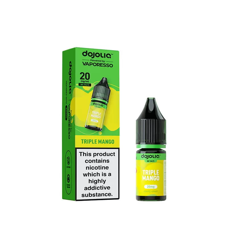DojoLiq Triple Mango 10ml Nic Salt E-Liquid by Vaporesso - 20mg - Image 2