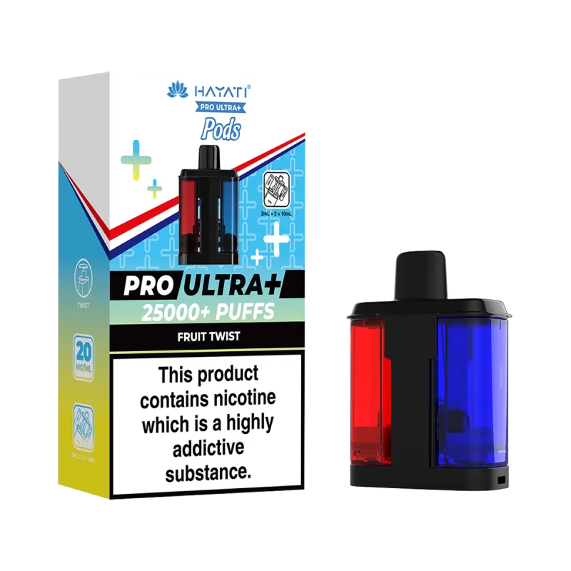 Fruit Twist Hayati Pro Ultra Plus Refill Pack - 20mg - Vape Product