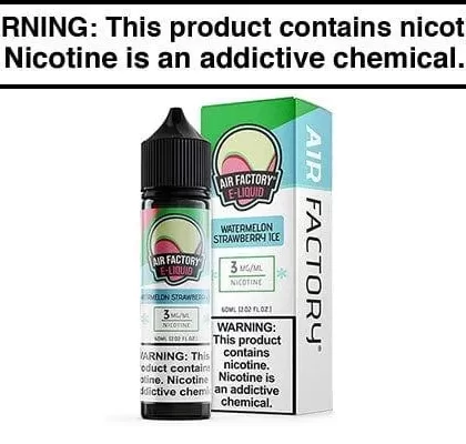 WATERMELON STRAWBERRY ICE BY AIR FACTORY 60ML - Vapejuice