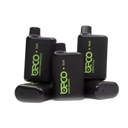 BECO SOFT DISPOSIBLE 6000 PUFFS 20MG - Blueberry Mint, CHERRY POMEGRANATE