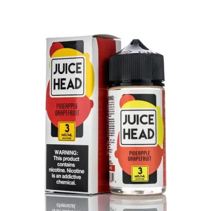 Juice Head Pineapple Grapefruit Vape e-Liquid 100mL - Beyondvape