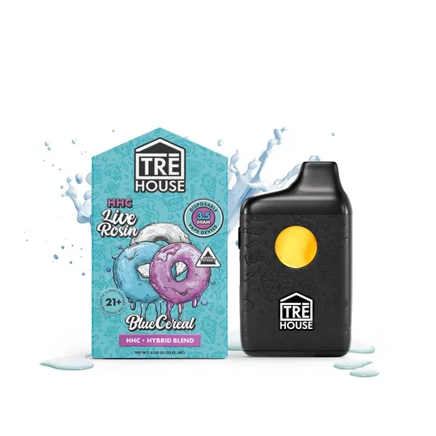 Blue Cereal – Live Rosin Hybrid HHC Vape Pen – 3.5g