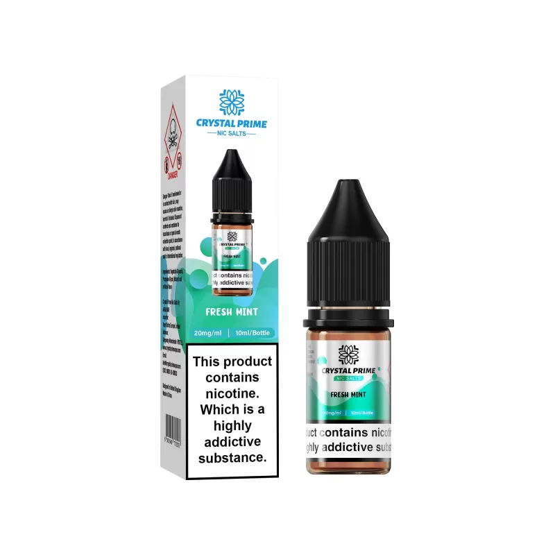 Crystal Prime 7000 Nic Salts 10ml E-Liquid - Blueberry Cherry Cranberry / 10mg, Blueberry Cherry Cranberry / 20mg - Image 2