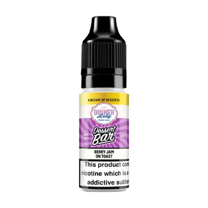Berry Jam on Toast Nic Salt by Dinner Lady Dessert Bar Range - Ecigwizard
