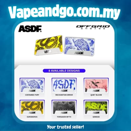 ASDF Offgrid Engage Panel 2 in 1 Pack - Contained Fury, Cyber Skyline