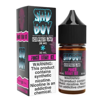 Sadboy Salt Fruit Line Punch Berry Ice eJuice - Vape Product; Vape Product, Vape Product (E5B8FC)