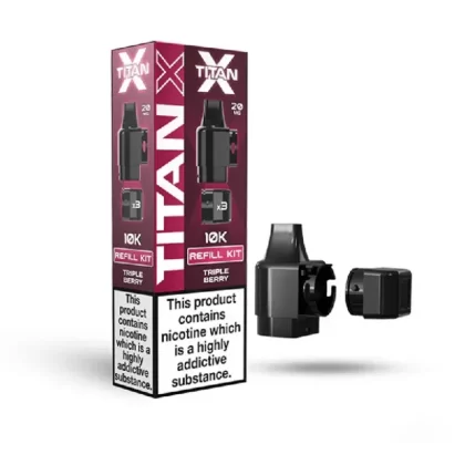Titan X Prefilled Pod Triple Berry - Nicotine Strength#20mg (2A5571)