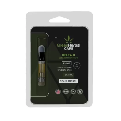 Green Herbal Care GHC Delta-8 THC Vape Cartridge