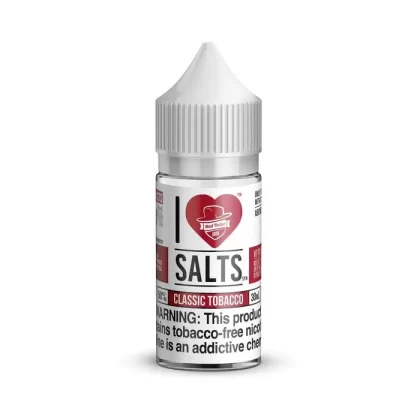 I Love Salts Classic Tobacco eJuice - Vape Product; Vape Product, Vape Product
